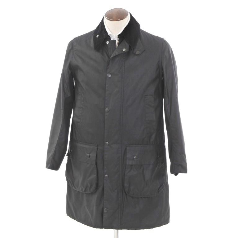 バブアー SL BORDER Bonded Wool コート 36 ネイビー