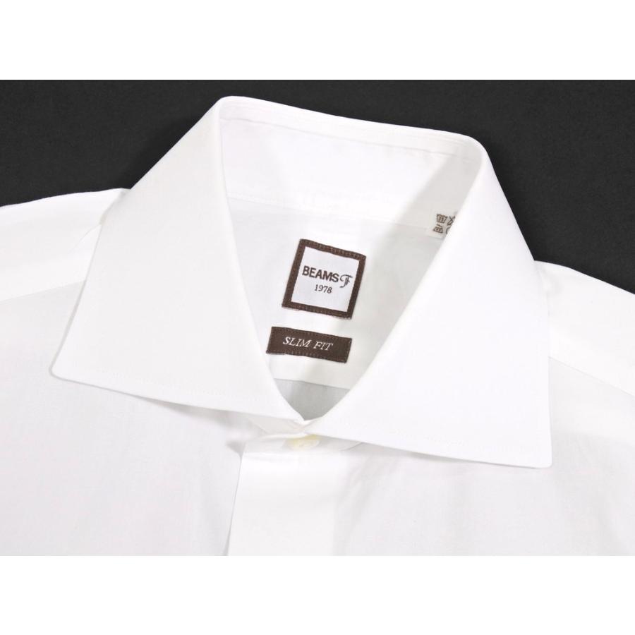 ビームスエフ Beams F ワイドカラー ドレスシャツ ホワイト 38 1 リタリオリブロ ヤフーショップ 通販 Yahoo ショッピング