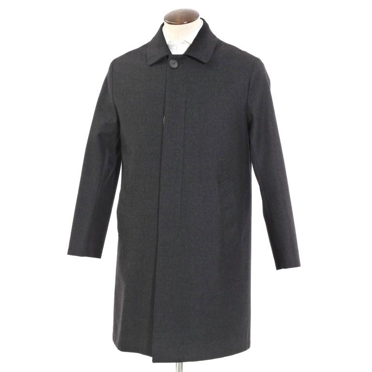 マッキントッシュ MACKINTOSH ウール ステンカラーコート DUNKELD チャコールグレー 40
