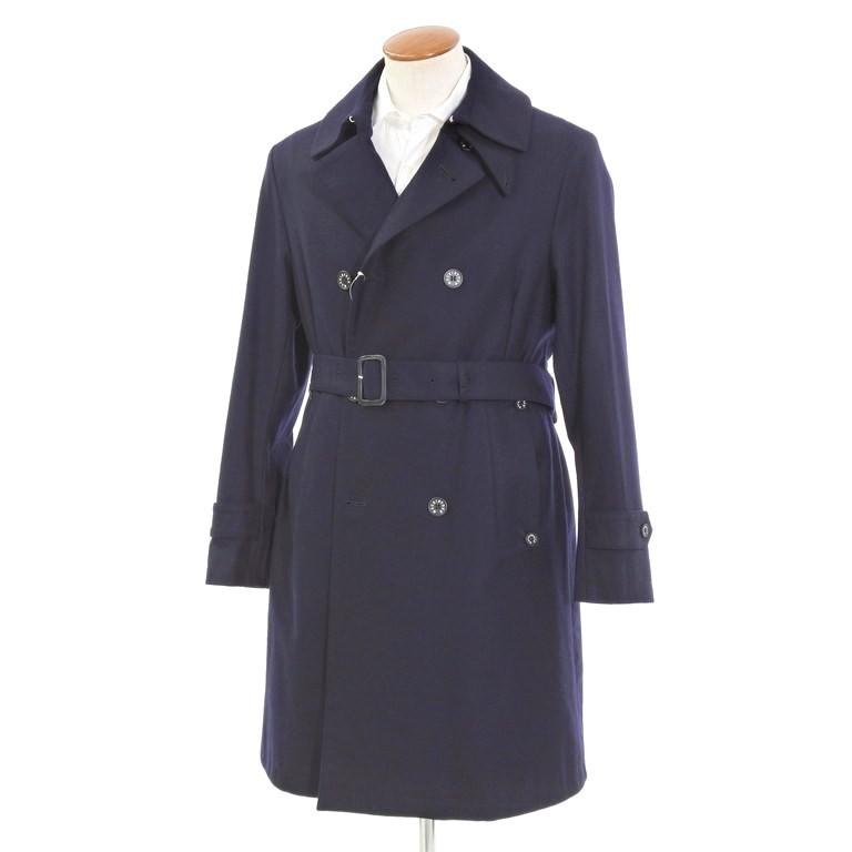 マッキントッシュ MACKINTOSH ウール トレンチコート ネイビー 38 : 1  