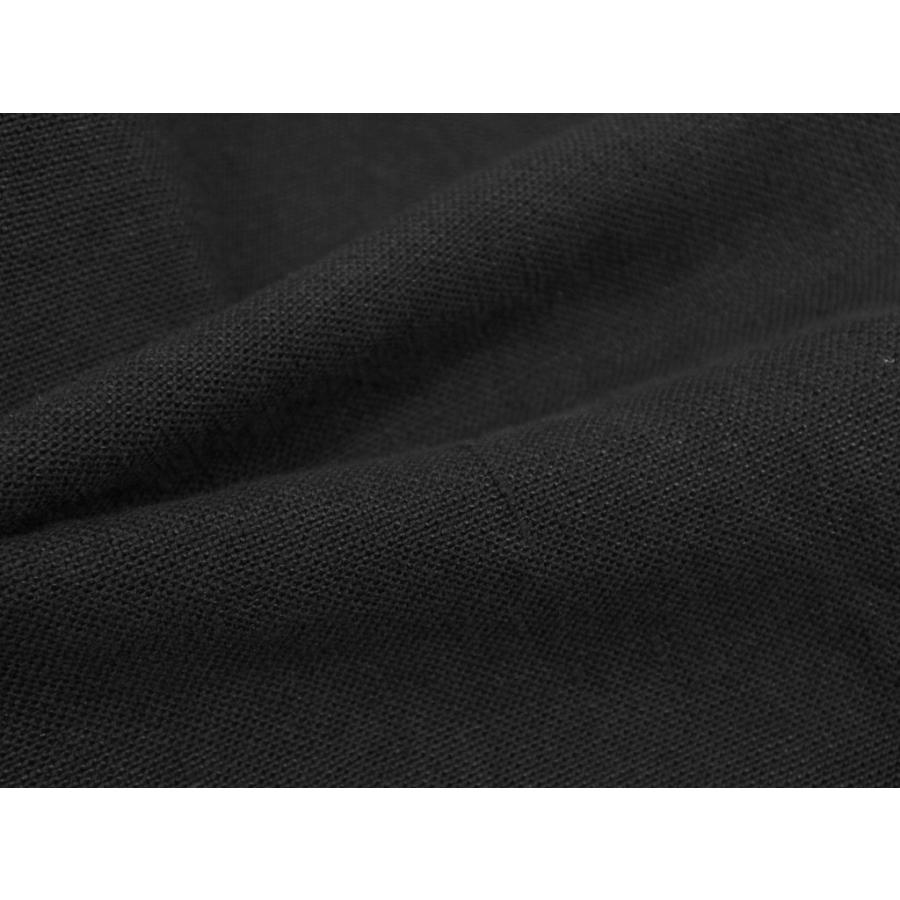 JACOB COHEN J8064 SUMMER ストレッチリネンコットン Gジャン ブルゾン ブラック L 【Ｌｅｅ】