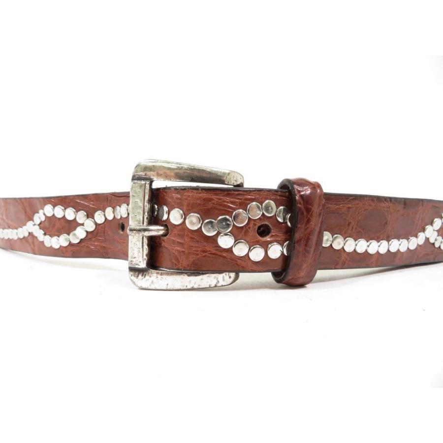 ティベリオフェレッティ TIBERIO FERRETTI クロコダイル スタッズ