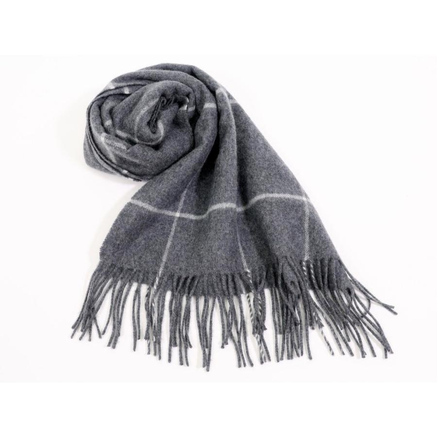 ユナイテッドアローズ United Arrows チェック柄 カシミア マフラー グレー オフホワイト 1 リタリオリブロ ヤフーショップ 通販 Yahoo ショッピング