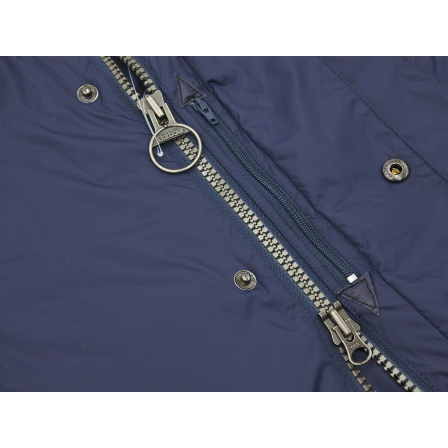 【中古】バーブァー バブアー Barbour SL BORDER ナイロン フィールドコート ネイビー 36[EPD]｜ritagliolibro｜12