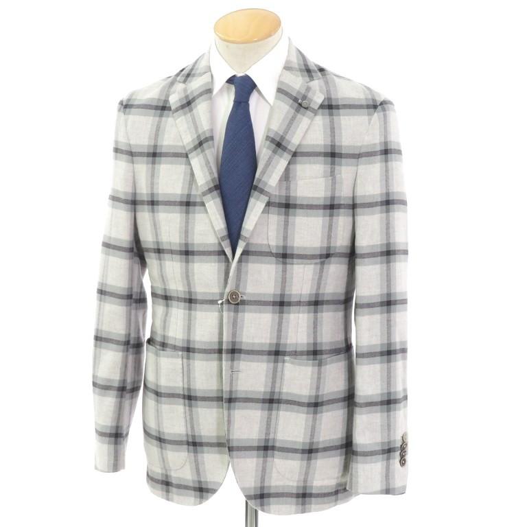 中古】エルビーエム1911 L.B.M.1911 チェック柄 コットン 2つボタン