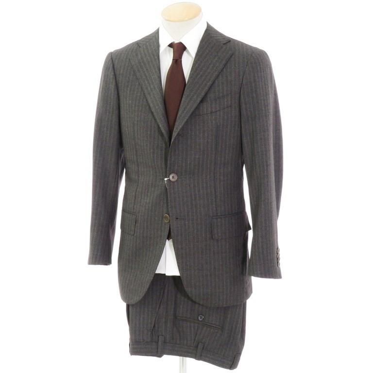 値下中　LUIGI BORRELLI　ルイジボレッリ　スーツ　ハンドメイド LUIGI BORRELLI ルイジボレッリ スーツ ハンドメイド LUIGI BORRELLI