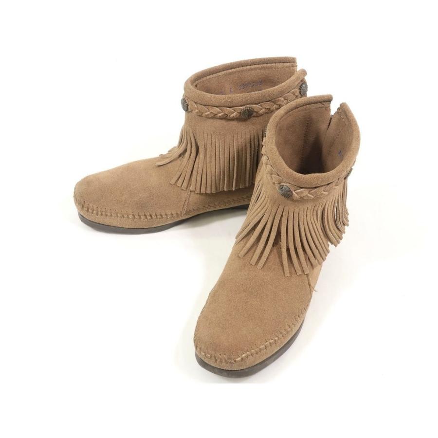 ミネトンカ Minnetonka 2971 スエード フリンジブーツ ブラウン 6 1 リタリオリブロ ヤフーショップ 通販 Yahoo ショッピング