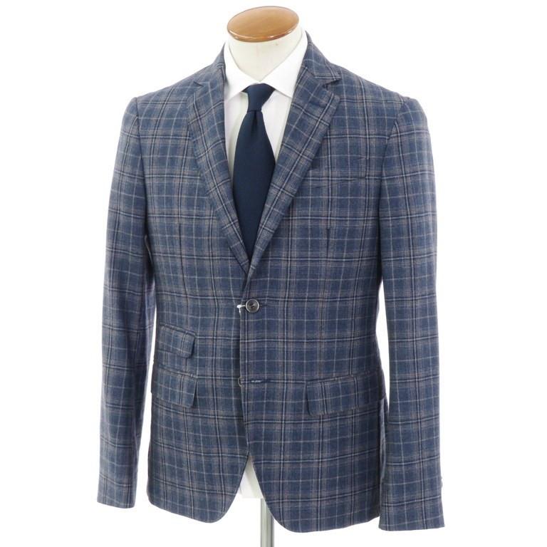 中古】バランタイン BALLANTYNE チェック柄 ウール 2つボタン