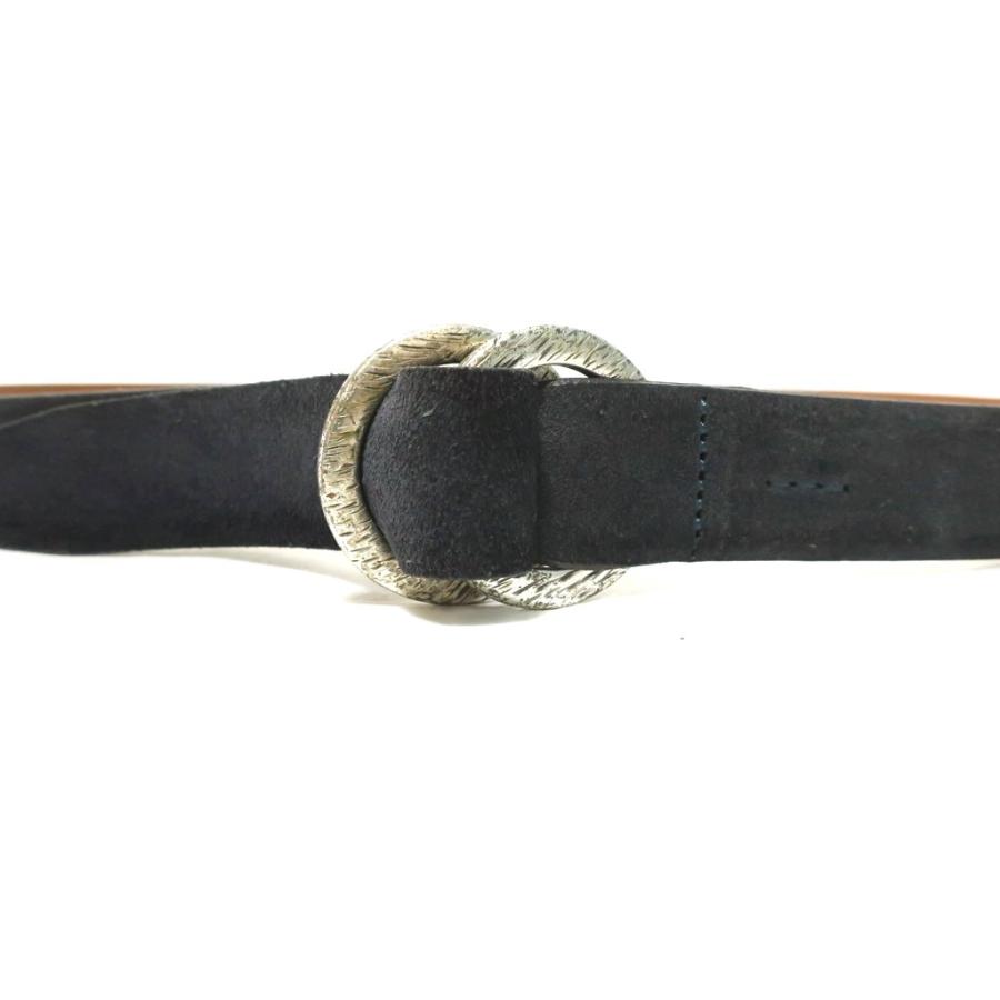 アンドレアダミコ Andrea D'AMICO イタリア製 スエードダブルリング ...