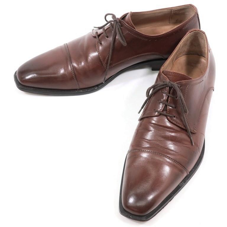 イセタンメンズ Isetan Mens レザー 外羽根 ストレートチップ ドレスシューズ ブラウン 42 1 リタリオリブロ ヤフーショップ 通販 Yahoo ショッピング
