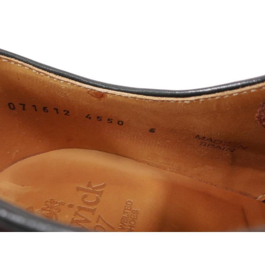 バーウィック BERWICK ROISレザー アメリカンブローグ ドレス