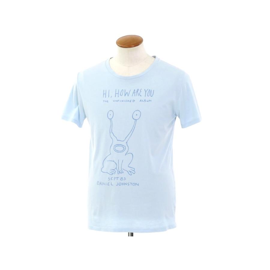 ウォーンフリー Wornfree ダニエル ジョンストン イラスト復刻 Tシャツ ライトブルー M 1 リタリオリブロ ヤフーショップ 通販 Yahoo ショッピング