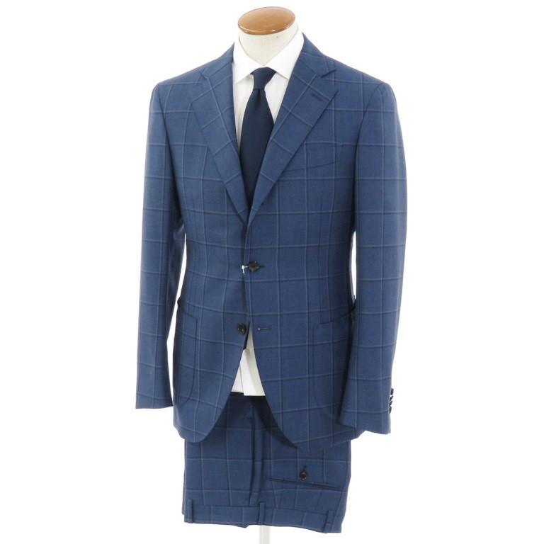 インベストメント クロージング Investment Clothing ウール チェック 3つボタンスーツ スモークダークブルー系 表記なし M位 1 リタリオリブロ ヤフーショップ 通販 Yahoo ショッピング