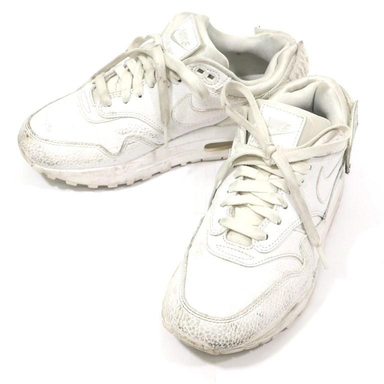 ナイキ Nike Airmax1 エアマックス1 レザースニーカー Aq76 ホワイト 23 5 1 リタリオリブロ ヤフーショップ 通販 Yahoo ショッピング