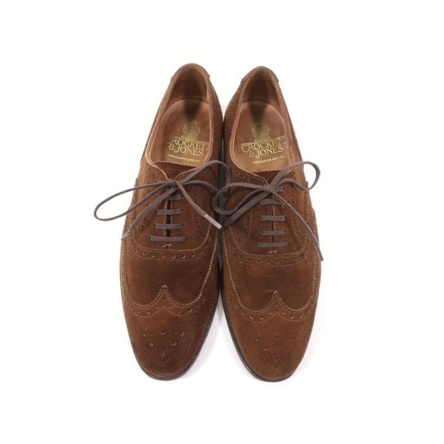 クロケット＆ジョーンズ ALBEMARLE 8.5 スエード クロケット ＆ ジョーンズ CROCKETT&JONES スエードレザー