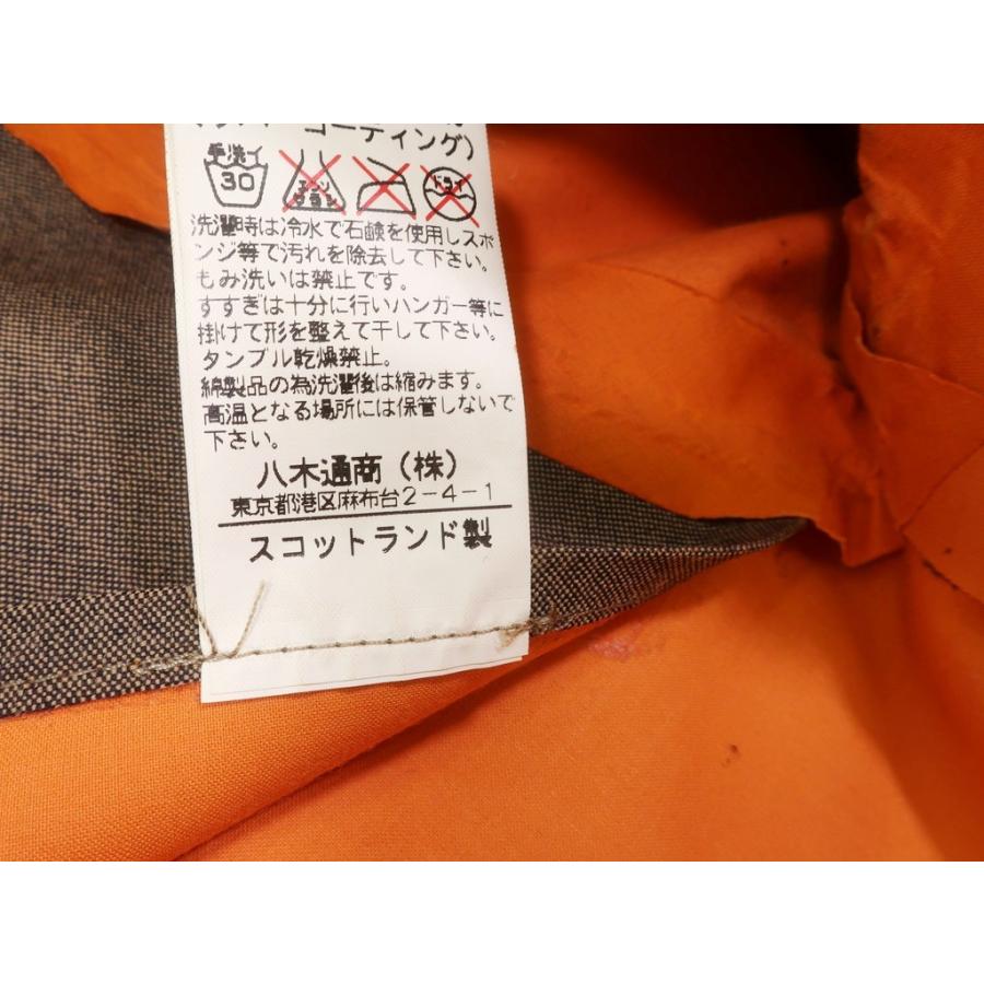 マッキントッシュ Mackintosh ゴム引き コットンウール 比翼仕立て ステンカラーコート ブラウン系 36 1 リタリオリブロ ヤフーショップ 通販 Yahoo ショッピング