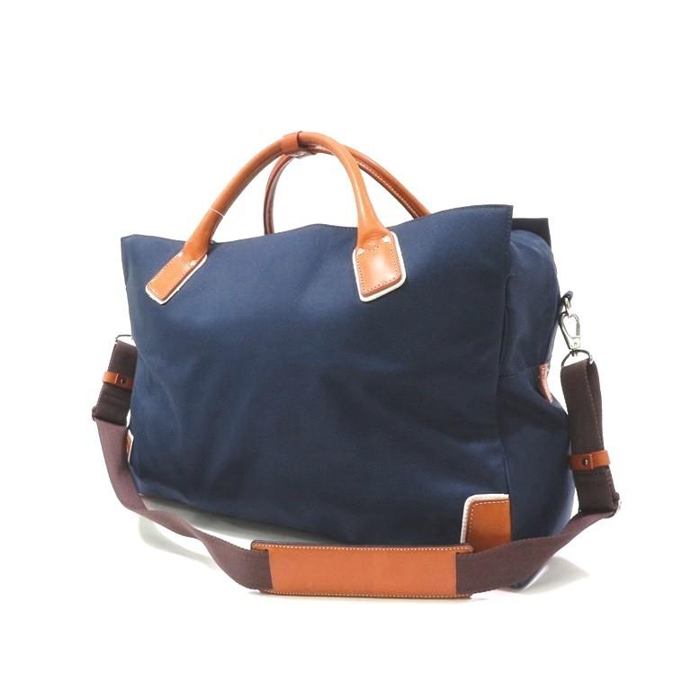 サザビー SAZABY ナイロン 2way ボストンバッグ ネイビー :1