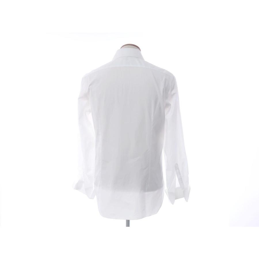 バルバ BARBA コットン セミワイドカラー ドレスシャツ ホワイト 39｜ritagliolibro｜04