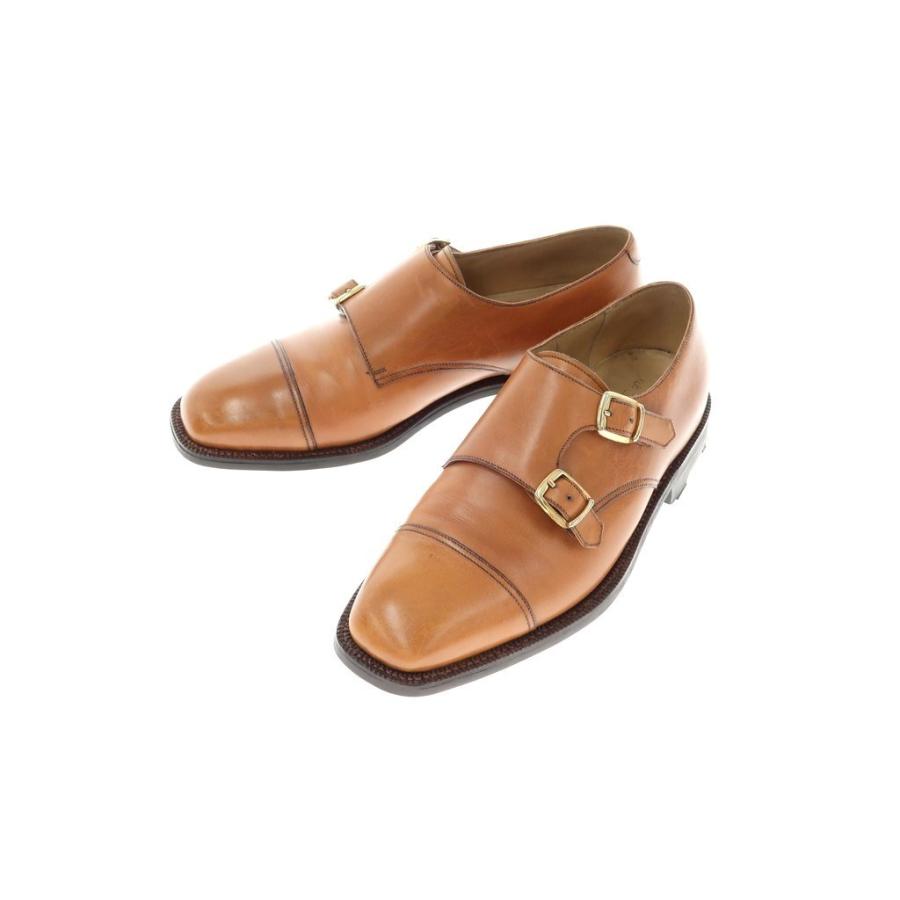 シルバノ ラッタンジ Silvano Lattanzi カーフレザー ダブルモンク