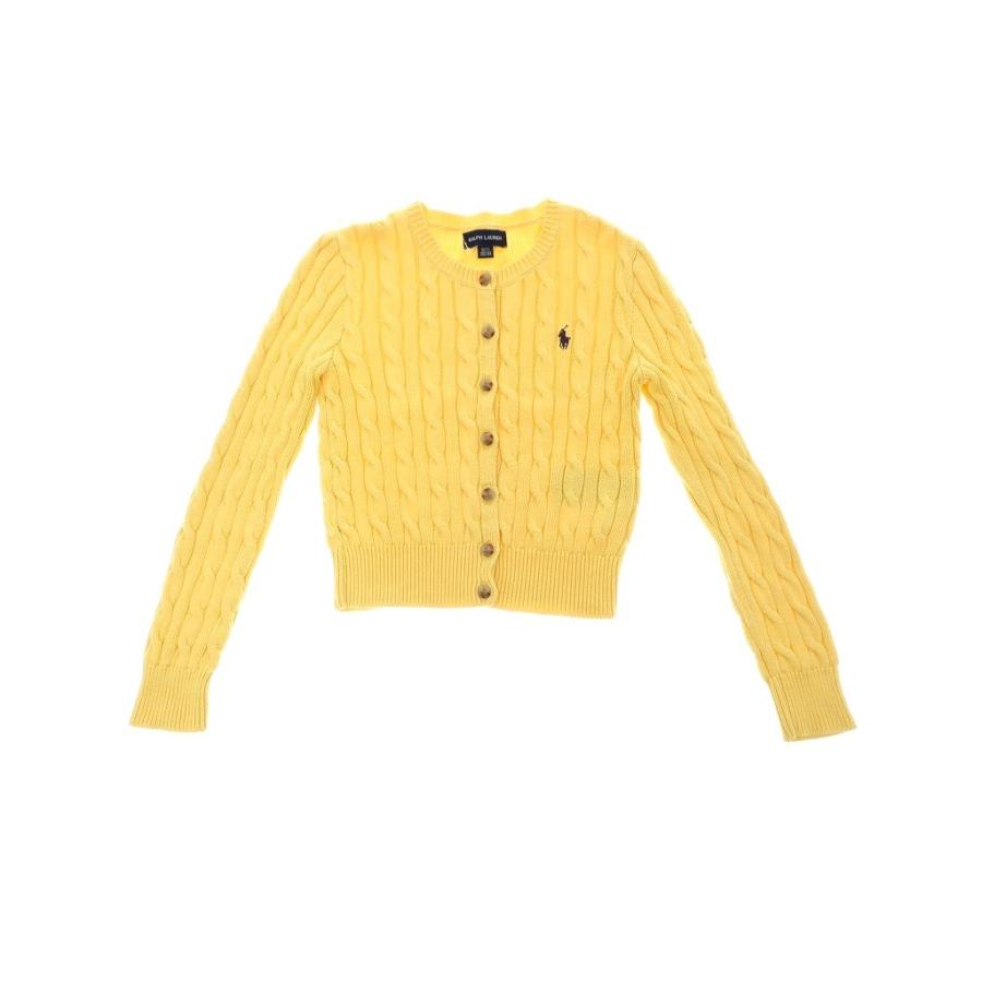 ラルフローレン Ralph Lauren ケーブル編み ミドルゲージ コットン