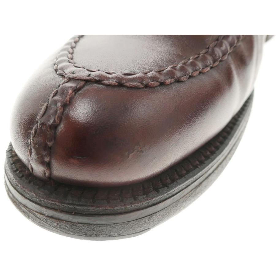 リペア済み オールデン 革靴 ドレスシューズ Uチップ 茶 6.5 25cm相当 オールデン ALDEN 925 カーフレザー Uチップ ドレスシューズ