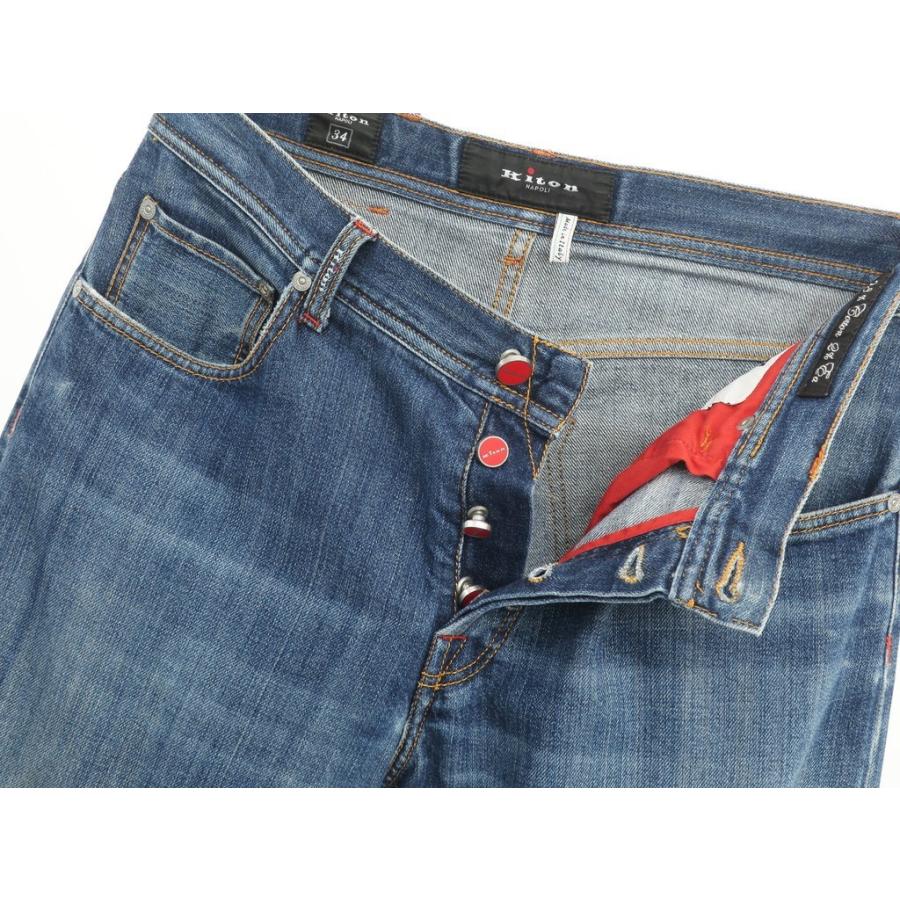 キートン Kiton デニムパンツ ジーンズ ブルー 34 : リタリオリブロ 
