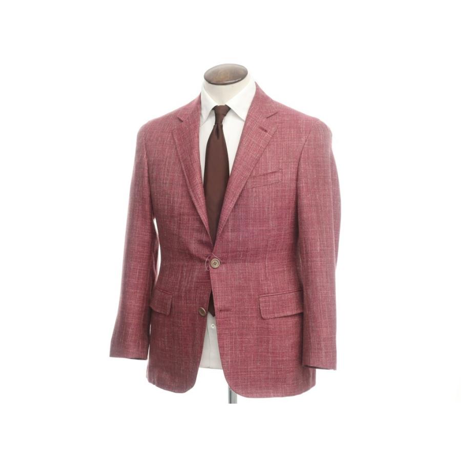 カナーリ CANALI Kei ウールシルクリネン 2B テーラードジャケット