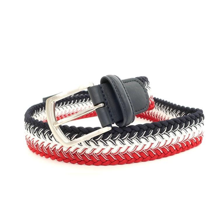 アンダーソンズ Andersons エラスティック レザー メッシュベルト
