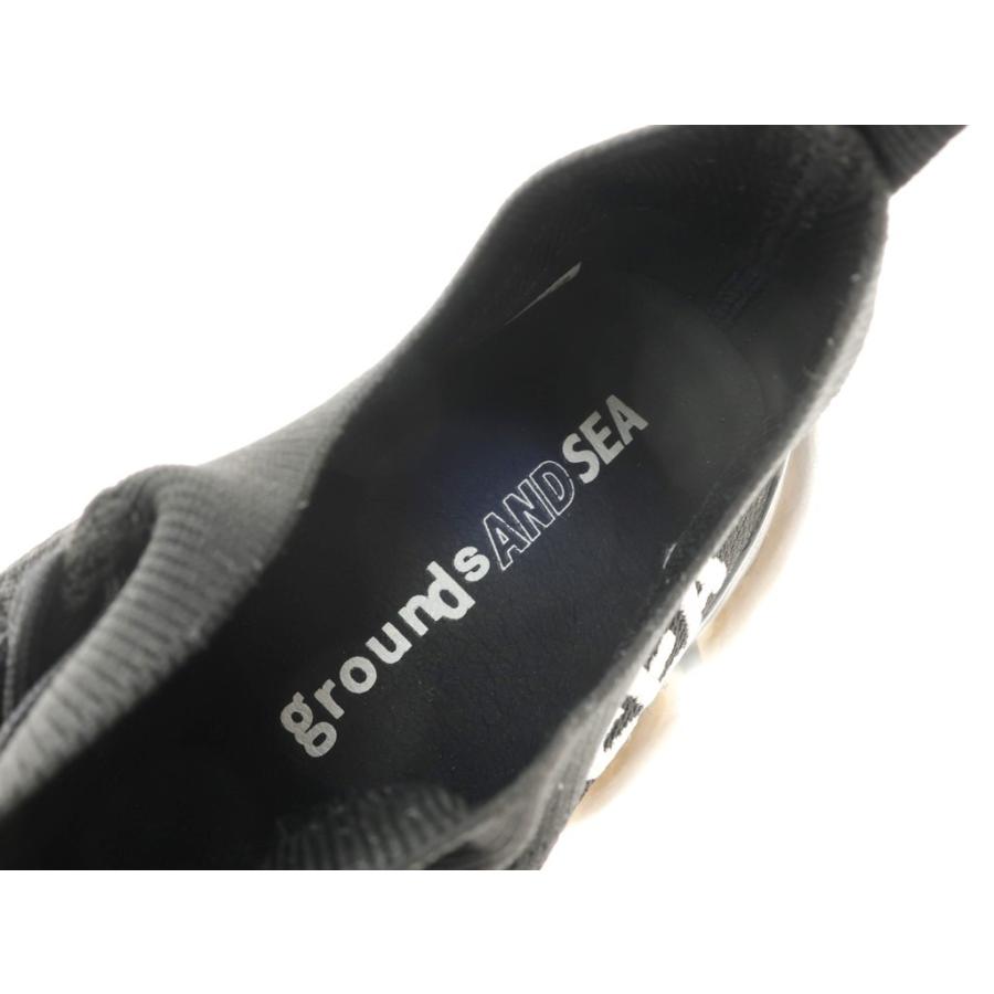 WIND AND SEA grounds ウィンダンシー グラウンズ 黒 ウィンダンシー WIND AND SEA グラウンズ grounds コラボ ニット