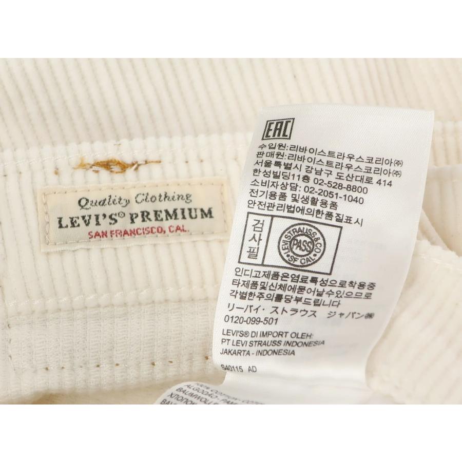 リーバイス LEVIS コットン コーデュロイ 5ポケットパンツ オフ