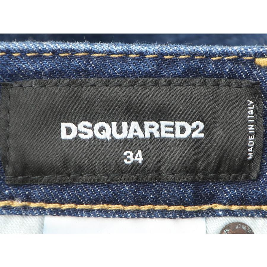 ディースクエアード DSQUARED2 JINNY JEAN ユーズド加工 デニムパンツ