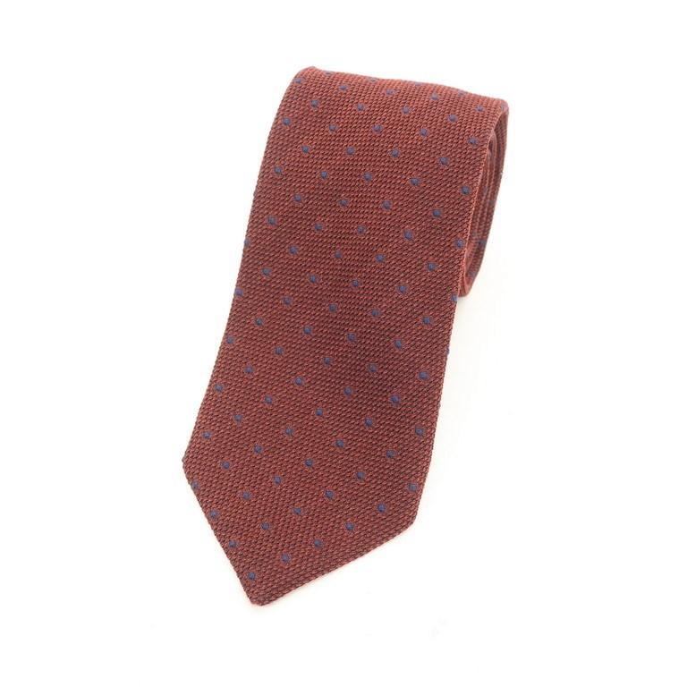 ステファノ ビジ stefano bigi 3つ折り ドット柄 シルクカシミヤ