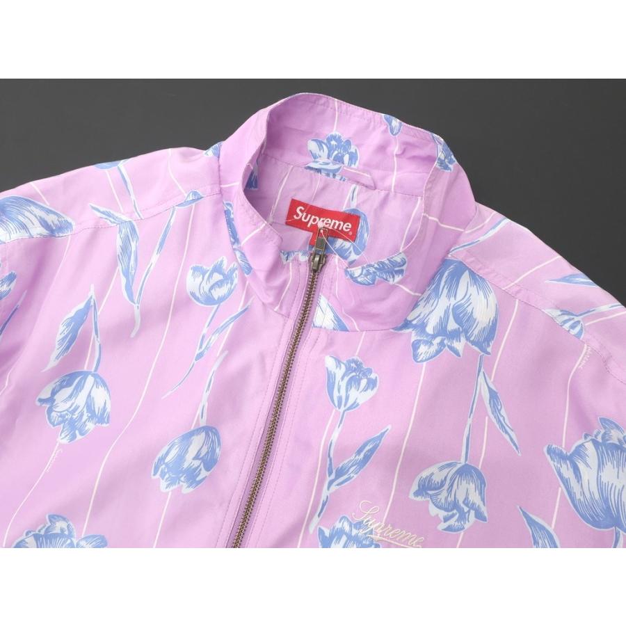 人気 【名作19ss】Supreme FloralSilkトラックジャケット緑M