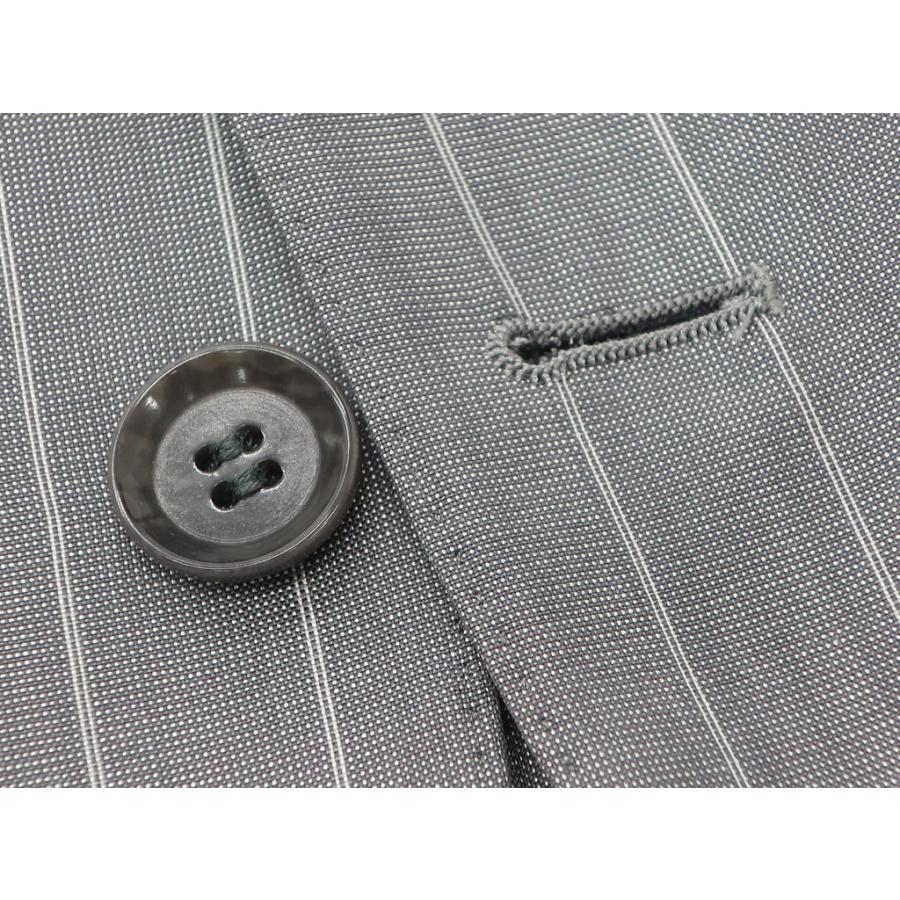 リングヂャケット RING JACKET ウールシルク ストライプ 3B