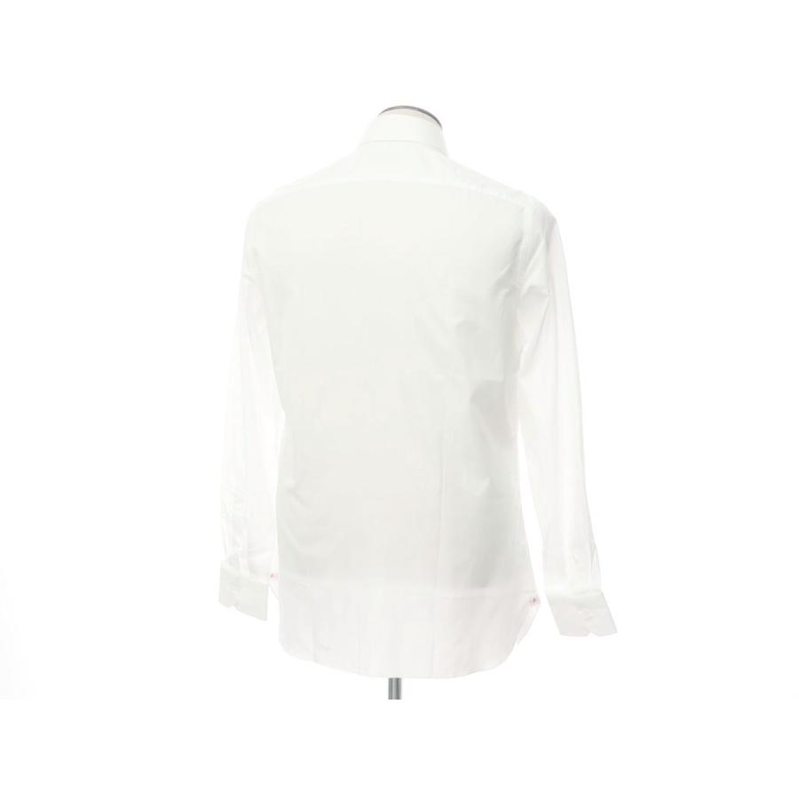 イザイア ISAIA LEUCA ワイドカラー ドレスシャツ ホワイト 41[CPD]｜ritagliolibro｜04