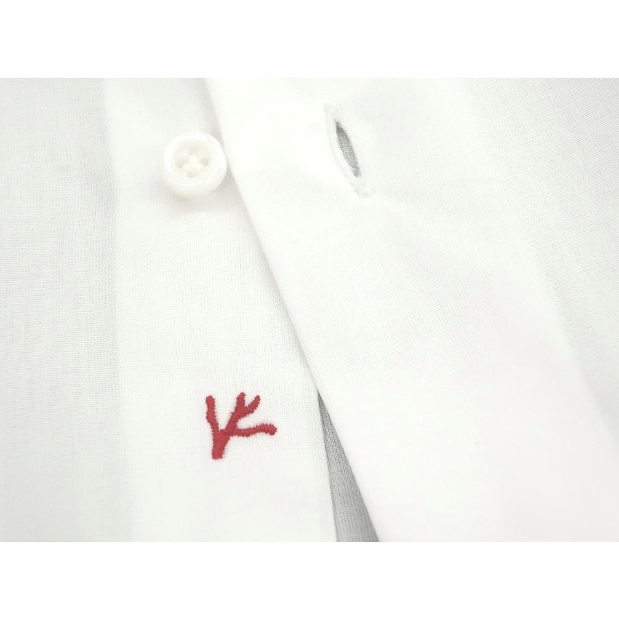イザイア ISAIA LEUCA ワイドカラー ドレスシャツ ホワイト 41[CPD]｜ritagliolibro｜07