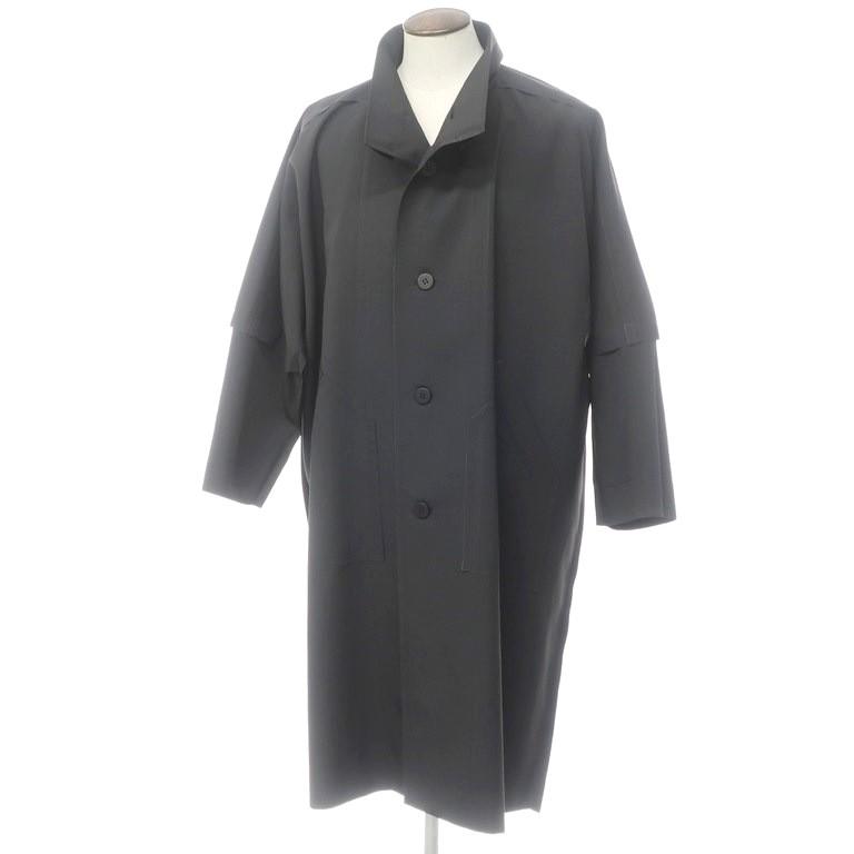 【中古】オム プリッセ イッセイミヤケ HOMME PLISSE ISSEY MIYAKE 2022年春夏 スタンドカラーコート  ブラック【サイズL位】[DPD] :1-240001097335:リタリオリブロ ヤフーショップ - 通販 - Yahoo!ショッピング