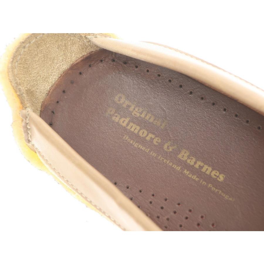 パドモア アンド バーンズ Padmore & Barnes 2022年春夏 WEAREALLANIMALS別注 TRAIL SHOE MULE スエード サンダル シューズ ベージュ 9｜ritagliolibro｜08