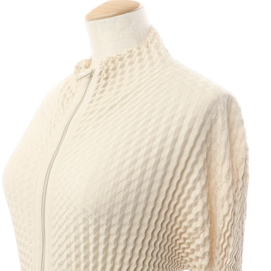 中古】イッセイミヤケ ISSEY MIYAKE 2022年春夏 プリーツ ジップ