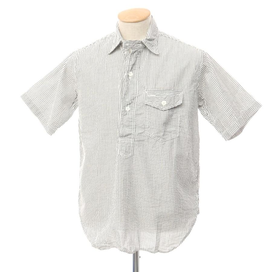 中古】ポストオーバーオールズ POST OVERALLS シアサッカー プル