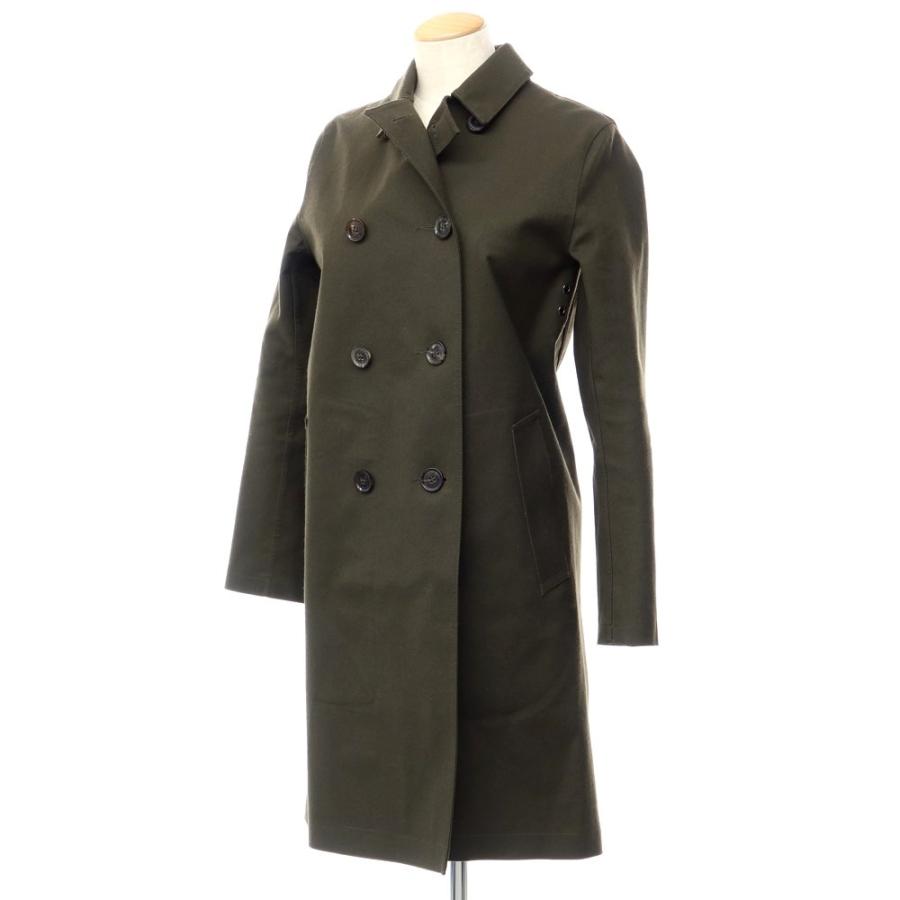 マッキントッシュ Mackintosh ゴム引きウール ダブルブレスト ステン