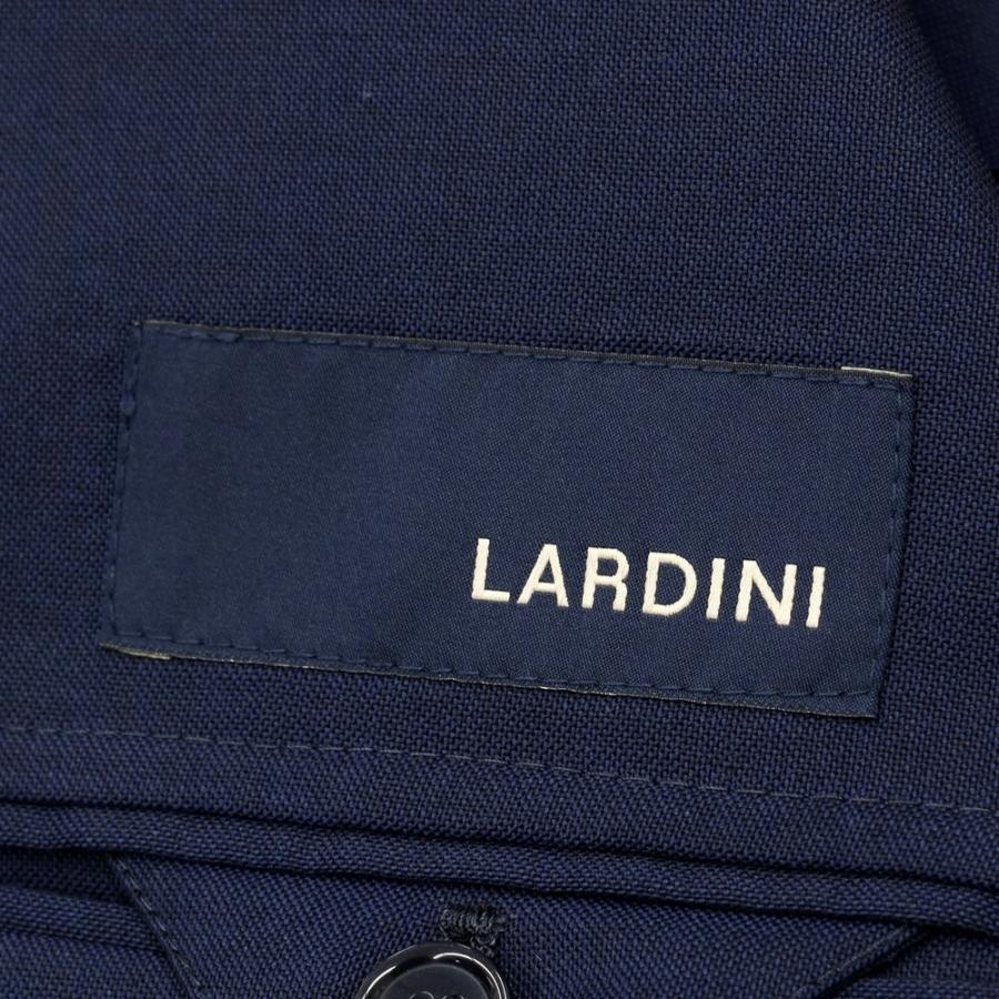 ラルディーニ LARDINI ウール 3B セットアップ スーツ ライトネイビー