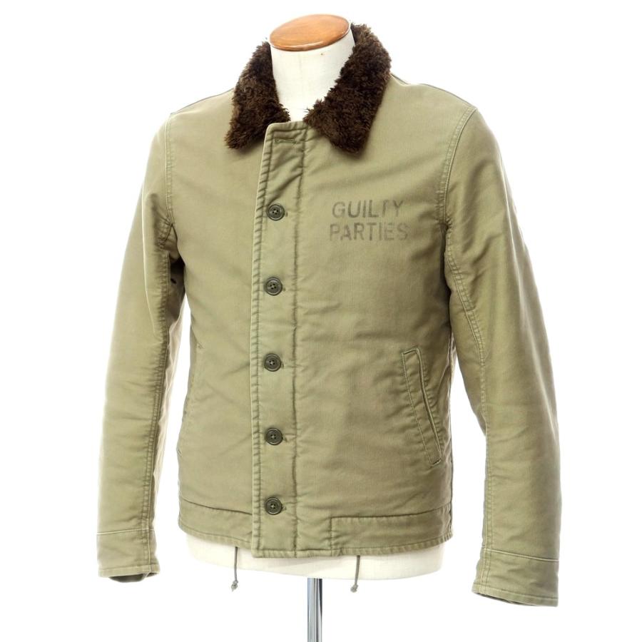 中古】ワコマリア WACKO MARIA コットン 背プリント ボア ミリタリー