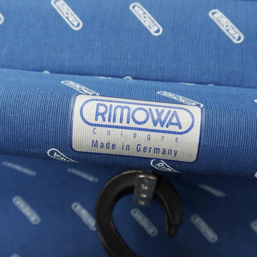 【中古】リモワ RIMOWA トパーズ 6232 キャリーバッグ スーツケース  シルバー【サイズ104L】【W56xH81xD27】｜ritagliolibro｜09