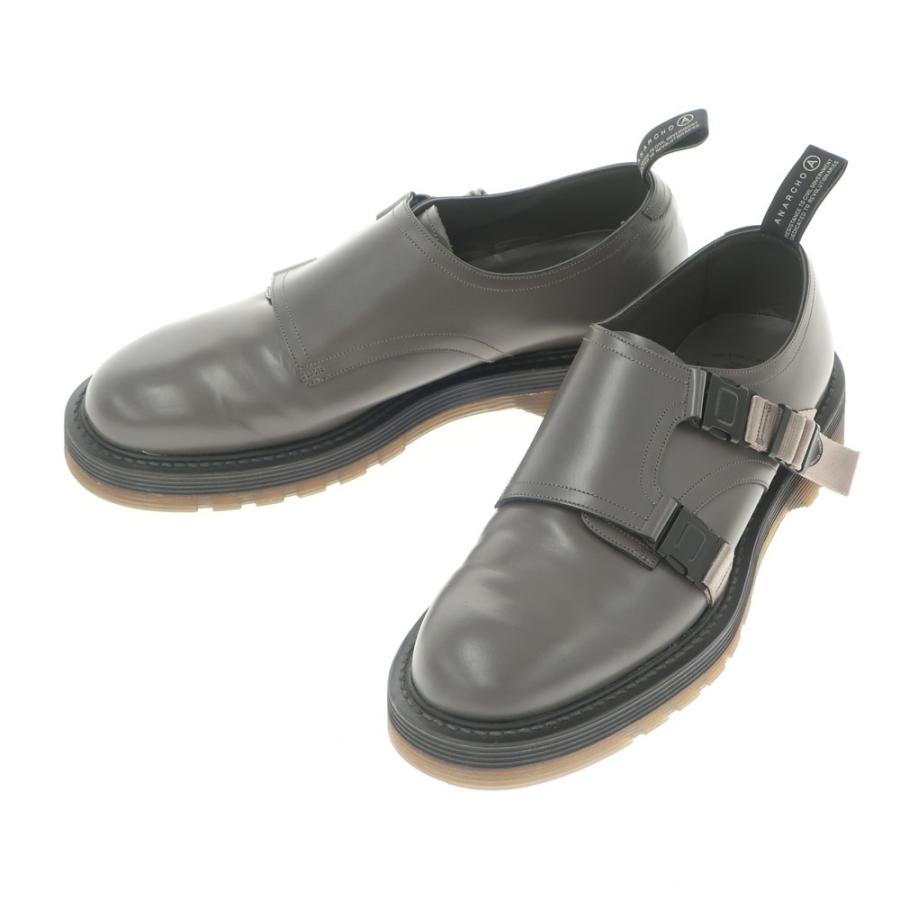 中古】フットザコーチャー foot the coacher レザー ダブルモンク