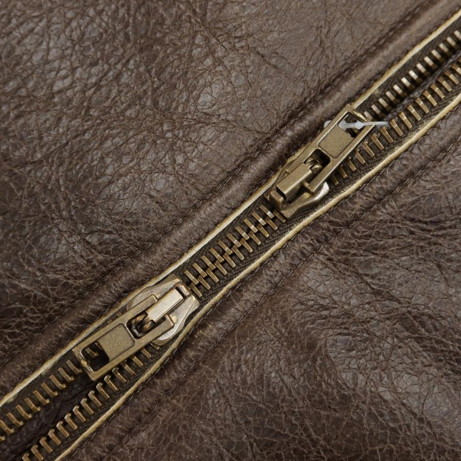 中古】サルバトーレサントロ Salvatore Santoro ムートンレザー