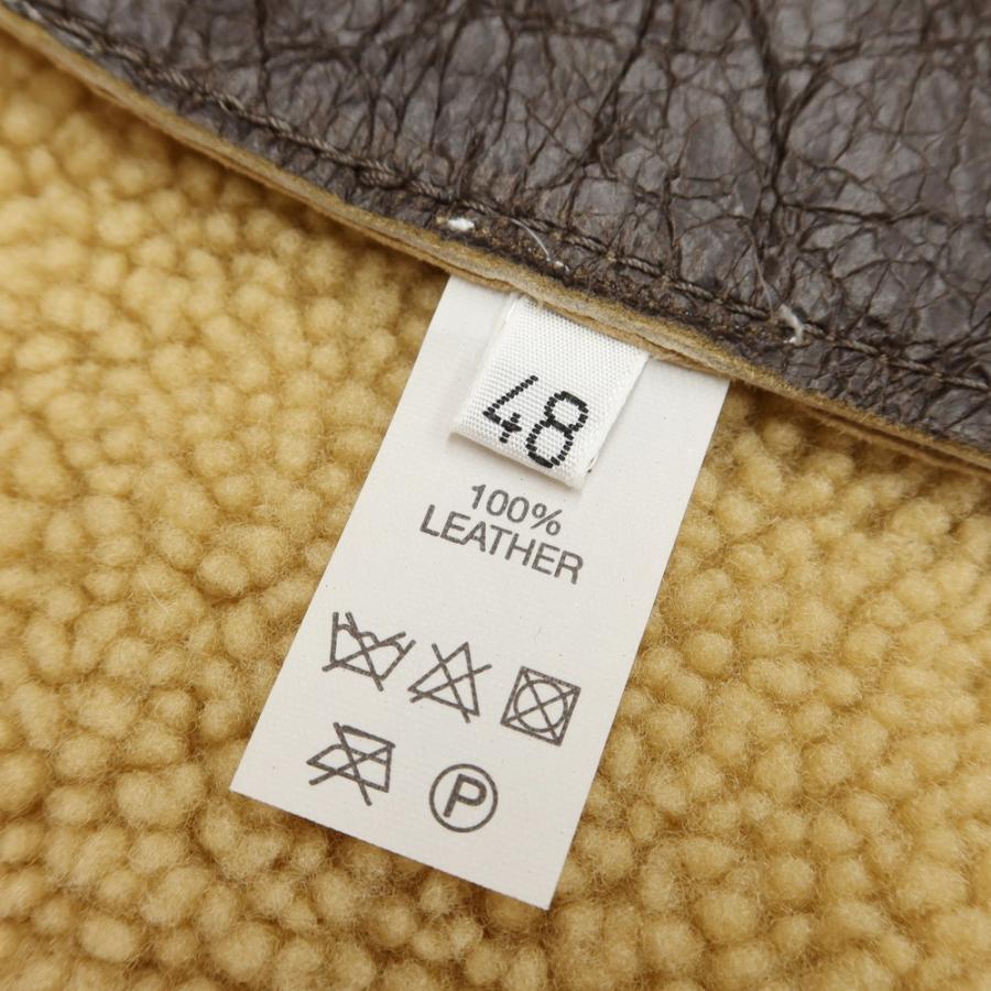 中古】サルバトーレサントロ Salvatore Santoro ムートンレザー