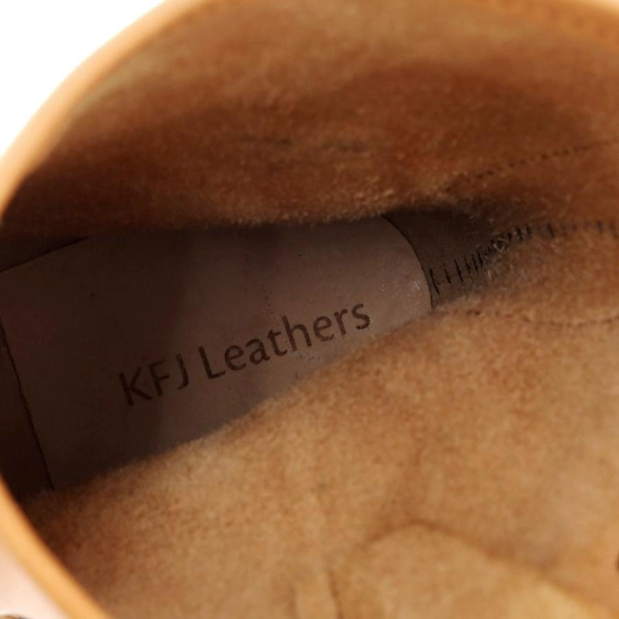 中古】KFJレザーズ KFJ Leathers ナチュラルエセックスレザー ブーツ 