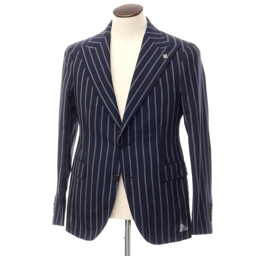 新品】タリアトーレ TAGLIATORE ウール ストライプ 2B テーラード