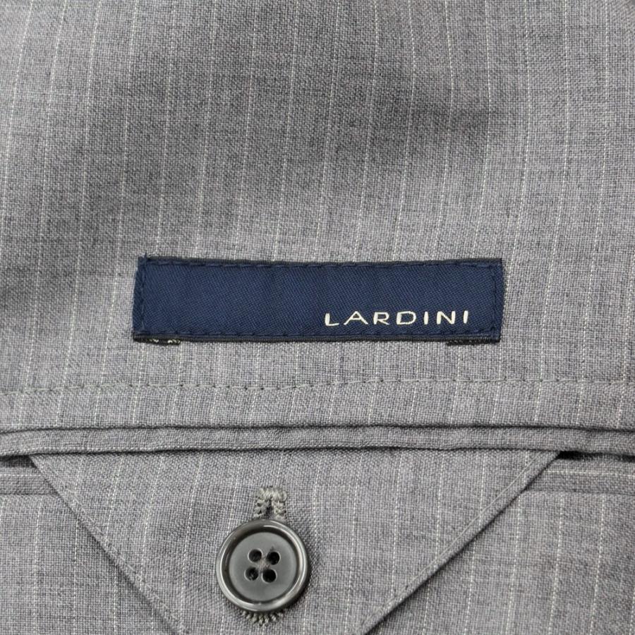 【中古】ラルディーニ LARDINI ウール ストライプ 3つボタンスーツ3つボタンスーツ グレー【サイズ48】 CPD｜ritagliolibro｜08